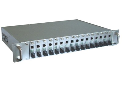 SNMP Managed FiberOptic Ethernet Media Converter